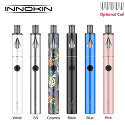 Оригинал Innokin JEM Vape ручка комплект с 1000 мАч батарея и 2 мл бак и 1.6ohm и 2.0ohm катушки головы Innokin JEM VS Endura T22/ручка 22