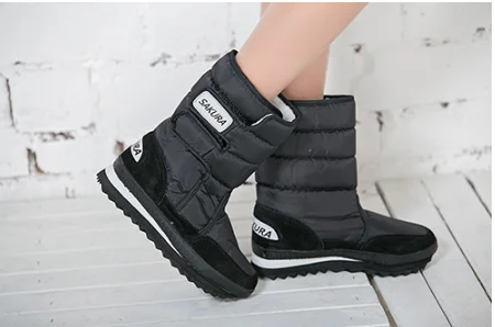 YEELOCA/ г., зимние ботинки a001 женские водонепроницаемые теплые зимние ботинки на плоской подошве женская обувь KZ0254