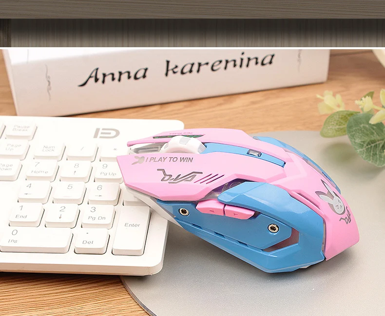 2.4G rechargeable wireless mouse with LED backlight - 12 - Kawaii Mix