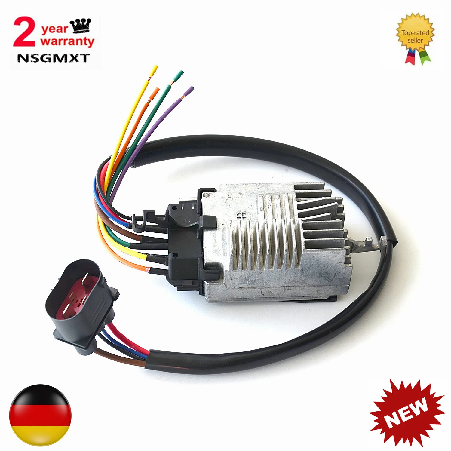 Módulo da Unidade de Controle do Ventilador do Radiador para Audi Quattro Cabrio 8e0959501g 8e0959501k 8e0959501ab Ap01 8e0959501ag a4 a6