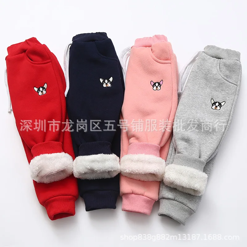 Stall Supply of Goods Hot Selling Wandering Peddler Stall Profits Product Winter New Style Brushed And Thick CHILDREN'S Cotton T