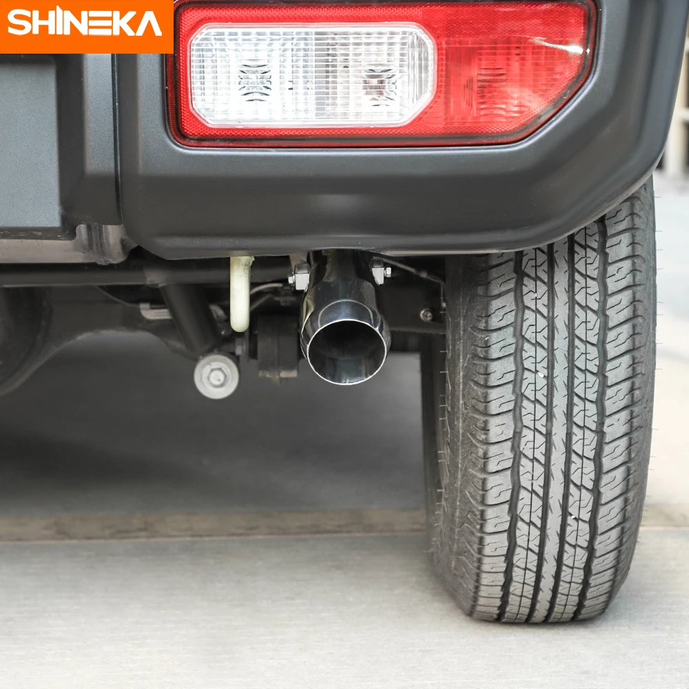 SHINEKA глушитель для Suzuki Jimny+ высокое качество автомобиля выхлопные системы глушитель выхлопные трубы аксессуары для Suzuki Jimny