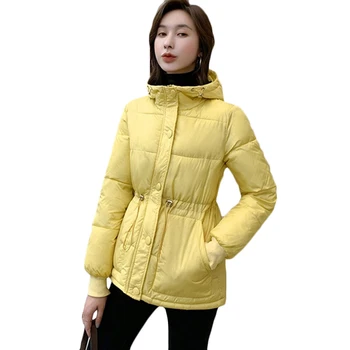 

New winter Plus size Women Down cotton Jacket Harajuku Jackets Thicken Loose cotton Coat Outwear Womens casual Hooded parkas 927