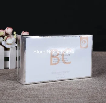

UV Resistant Clock packaging boxes open face box Custom brown kraft paper packaging box with clear window ---PX10006