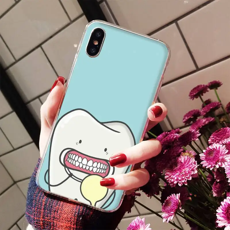 Babaite Dentist Teeth Tooth  Phone Case for iPhone 11 12 13 mini pro XS MAX 8 7 6 6S Plus X 5S SE 2020 XR case best iphone 12 case