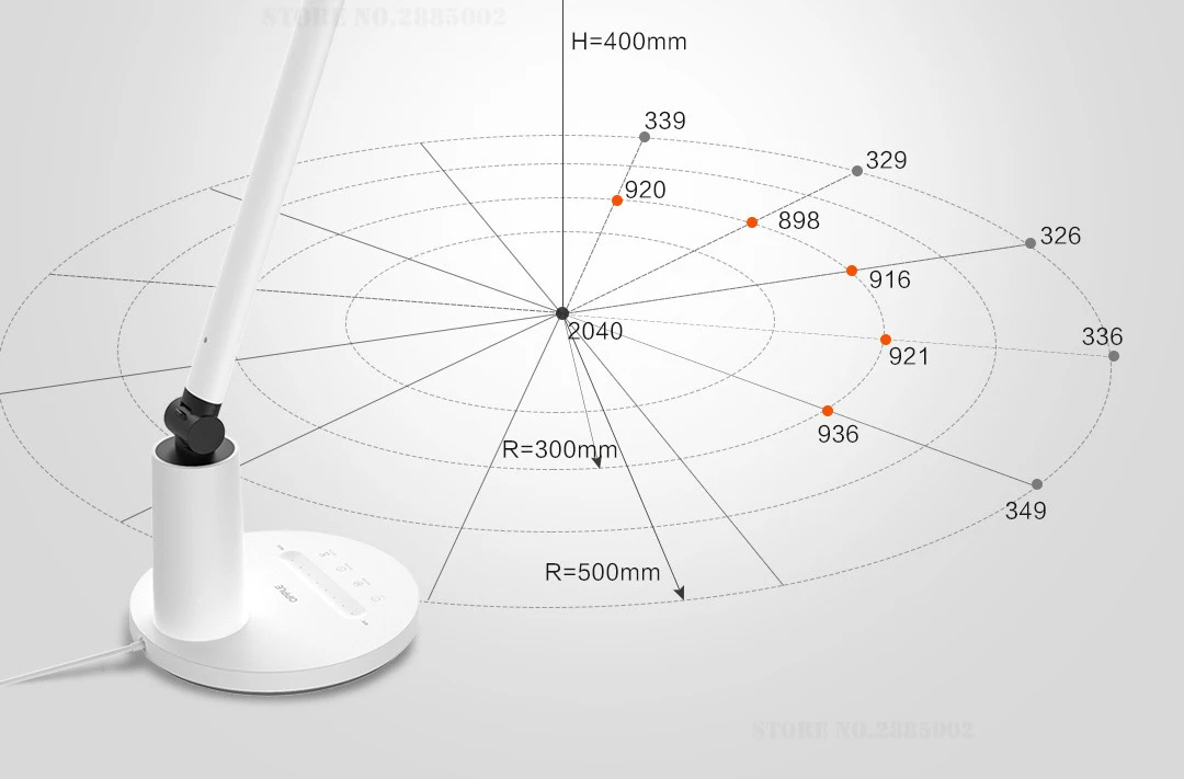 Xiaomi Youpin OPPLE светильник ing кантри АА уровень глаз настольная лампа для профессионального чтения письменный светильник RG0 свободный синий Ra95 высокий цвет