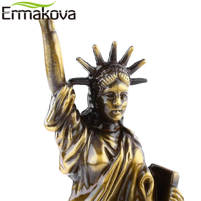 ERMAKOVA античная бронза статуя свободы копия модели металлическая американская