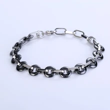 LOSTSOUL, новинка, черный, модный, милый, элегантный, простой, с оригинальной керамической застежкой из нержавеющей стали, креветки, Женские Ювелирные изделия, браслет Reiqi