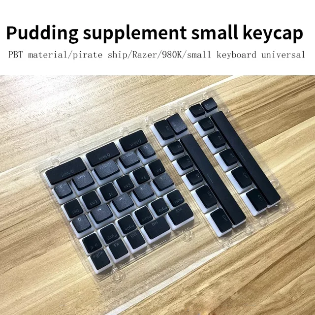 PBT OEM 108 Keys Pudding Keycaps For Cherry MX Switch Mechanical Keyboard RGB Gamer Keyboards Blue/Black/Brown/Black Switch Supplement-1