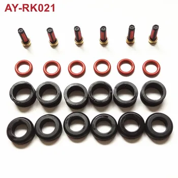 연료 인젝터 수리 키트 미쓰비시 MD319790 MD319791 MD319815 MD352587 CDH210 (AY-RK065) 6 세트 AY-RK021