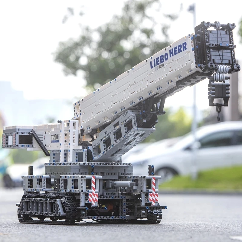 Высокотехнологичный MouldKing 17002 инженерной автомобиля игрушка MOC-20920 Liebherrs LTM 11200
