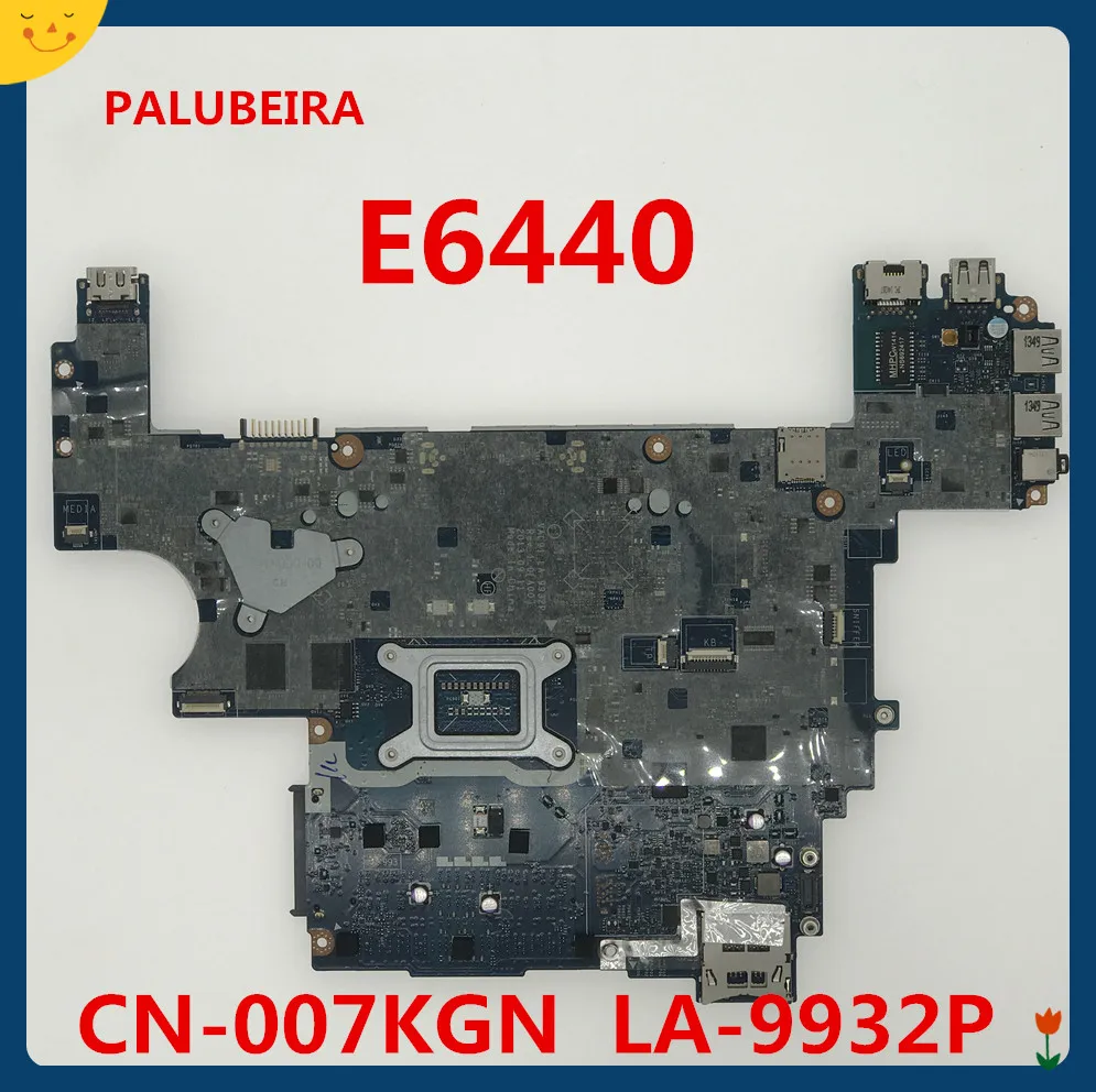 PALUBEIRA для DELL E6440 Материнская плата ноутбука CN-007KGN 007KGN 07KGN VAL91 LA-9932P PGA 947 HD 8690M 2GB MB идеальные работы