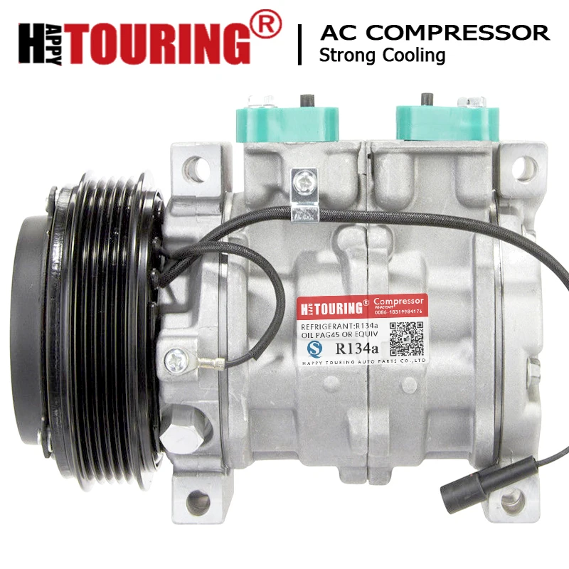 Для Suzuki ac компрессор SUZUKI AERIO 2.0L 2.3L L4 2,0 2,3 9520065DE0 4471709973 447220-4580 447220-4581 95200-65DE0 10S13C