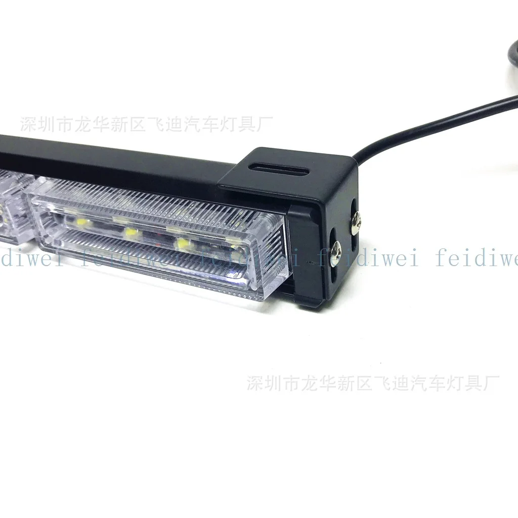 984-4 Lightning в поверхность дарит ощущение еще 16LED с высоким уровнем Мощность стробирующий световой сигнал предупредительный сигнал Чжан Ган Дэн Лампы Stick стробирующий световой сигнал предупредительный сигнал 12V