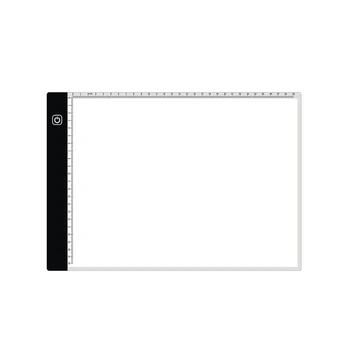 

A4 Light Box Tracer With Scale Ultra-Thin Usb Dimmable Brightness Led Artcraft Tracing Light Pad Light Box For Artists Drawing S