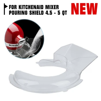 

2020 Meat Grinders Parts Fit For KitchenAid Mixer Pouring Shield 4.5 - 5 QT KN1PS KSM500 KSM90 KSM75 K45SS For Kitchen,Dining