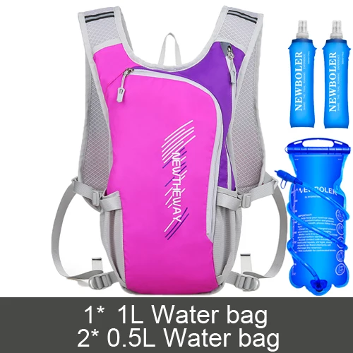 Gilet d'hydratation trail et running, 1 Poche water résistant