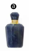 a WT-P1478 Новое поступление! подвеска в виде бутылочки парфюма кулон из натурального камня бутылка из камня с золотой Гальванизированный крючок Модный кулон - Окраска металла: a