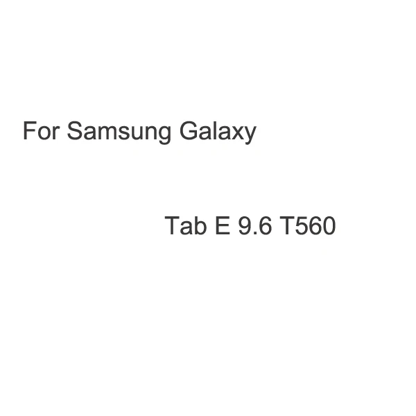 Закаленное стекло для SAMSUNG Галакси Tab E 9,6 T560 T550 Tab A 10,1 T580 T820 планшетный ПК ультра-тонкий экран защитная пленка - Цвет: For T560