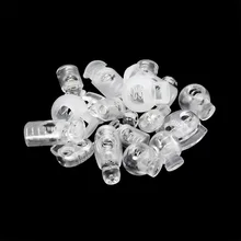 

10Pcs/bag Plastic Spring Snap Button Rope Button Backpack Bell Rope Button Clip Rope Button for DIY Jewelry Making Components
