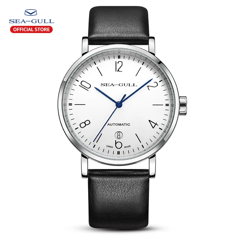 Mechanical-Watch Seagull Bauhaus Automatic Official Mens Casual Business Authentic