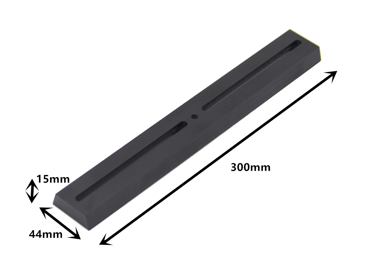 StarPal Универсальный 300 мм ласточкин хвост Монтажная пластина-Черная Пластина - Цвет: 300mm