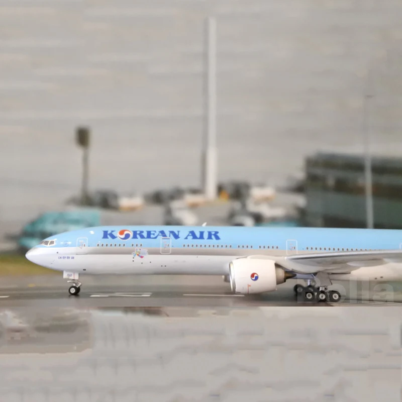 1:400 масштаб корейский воздушный B777-300ER сплав литья под давлением модель самолета игрушка самолет Коллекционная работа для любителей воздуха Коллекция