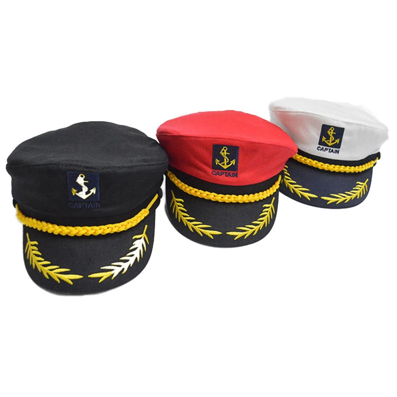 Adult Military Hats Yacht Boat Skipper 