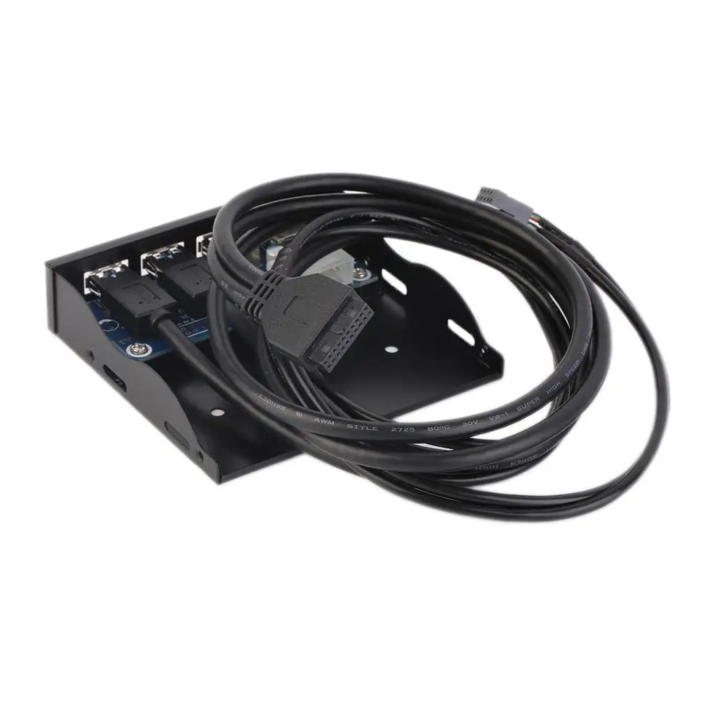 2 порта USB 3,0+ 2 порта USB 2,0 концентратор расширения 3,5 'флоппи-отсек Передняя панель TC