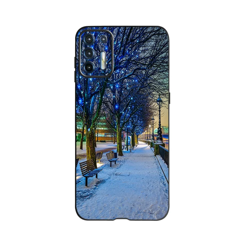 Silicone Soft Back Cover Phone Case with TPU Bumper