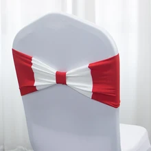 Пояс для стула, чехол для свадебного стула, лента для свадебной вечеринки, дня рождения, банкета, украшение стула, прочный декор для свадебной церемонии