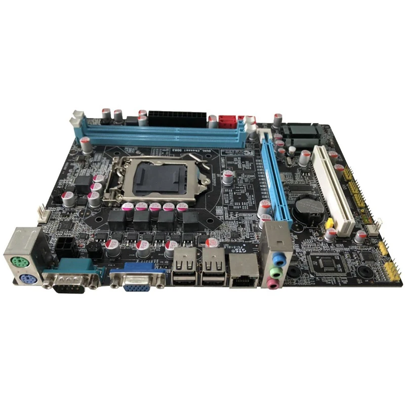 Материнская плата H55 Lga1156 для компьютера Ddr3 поддерживает I3 I5 I7 материнская