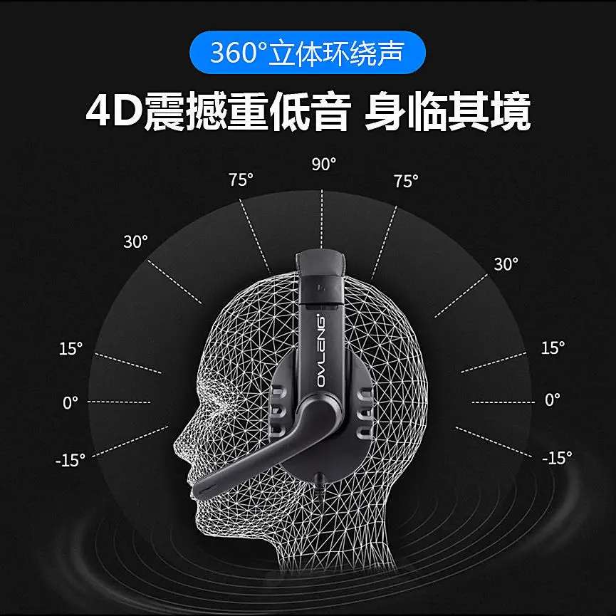 OVLENG P3 Hot Wired Headphones USB Gamer Headsets Bass HiFi Sound Music Stereo Earphone Flexible Adjustable Headset 3 5mm Type C