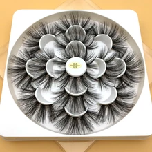 Mikiwi 25 мм ресницы 6D искусственные норковые ресницы натуральные длинные высококачественные ресницы mikiwi ресницы синтетические ресницы