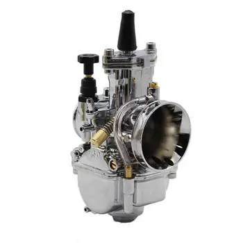 

Carburetor 30mm 2-Stroke Racing Flat Side Carb With Power Jet For