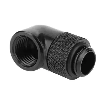 

G1/4 Thread Rotary Fitting Water Cooling Connector 90 Degree Fitting Adapter For Pc Water Cooling System