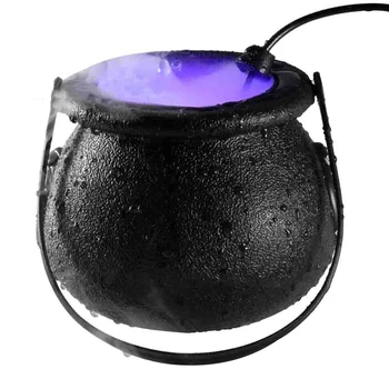 

US/EU/UK Plug Halloween Witch Jar Mist Maker DIY Landscape Fog Jar Festival Party Decoration Scene Decor Props