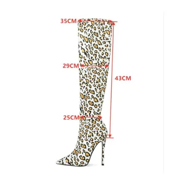 

New pattern Women's Boots Over the knee boots Fashion boots High boots Winter boots ladies shoes 11CM Warm boots 3-13 14 BBZAI