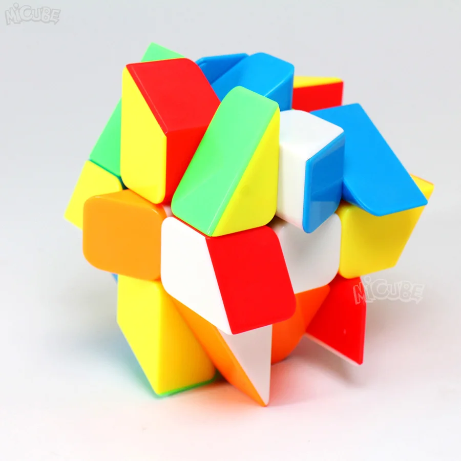 Yongjun Windmill Hot Wind Wheels Cube Stickerless 3x3x3 Magic Cube Puzzle Education ToyS For Children