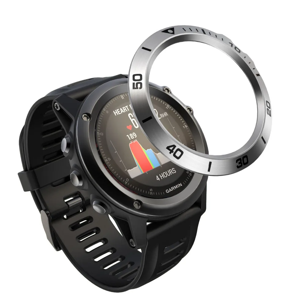 Ободок для часов, кольцо, стильный каркас, стальной чехол для Garmin Fenix 3/Fenix 3 HR, клейкая, не царапается, металлическая крышка, защитное кольцо, Новинка