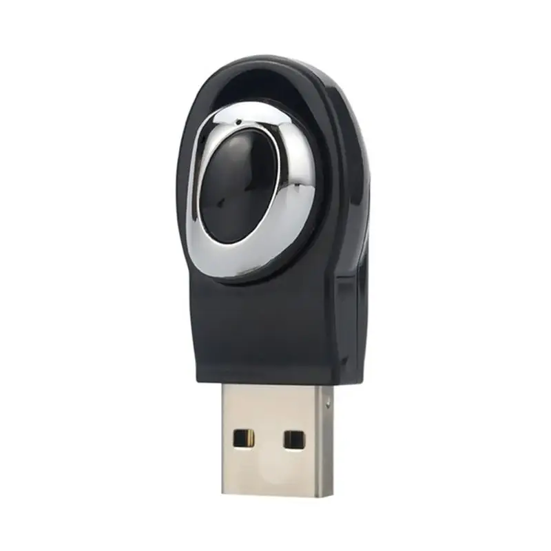 Мини беспроводные Bluetooth невидимые наушники в ухо с магнитом USB зарядное устройство Handsfree с микрофоном для телефона r20 - Цвет: White silver