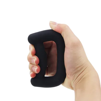 

D-Shape Silicone Sport Fitness Exercise Hand Grip Finger Strength Training Tool Fitness Equipment