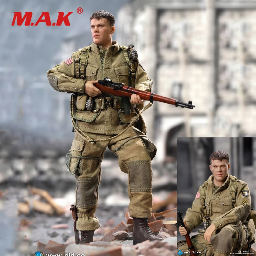 

XA80001 1/12 WWII Ryan Action Figure Dolls Model Fans Collection Male Solider US 101st Airborne Division of World