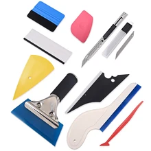 AILPROC оконный ТИНТ набор инструментов виниловая автомобильная пленка наклейка набор инструментов автомобильные аксессуары углеродная фольга резиновая Швабра для окрашивания пленочный нож