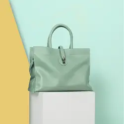 Роскошные женские сумки модные высококачественные Настоящие Кожаные Офисные Сумки для женщин большая емкость сумки портфель сумка