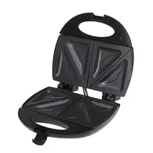 Многофункциональная электрическая Бутербродница для яиц, мини гриль для хлеба, вафельная блинница, тостер, для выпечки блинов, антипригарная машина для завтрака, 750 Вт