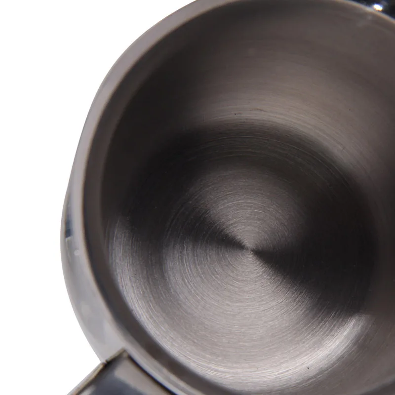 Stainless Steel Milk Frothing Jug Thick Coffee Milk Foamer Mugs Italian Latte Art Jug Milk Pitcher Frother Cup Waist Shape Cup_voghion.com