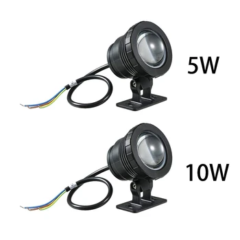 

New US Plug Underwater Light LED Waterproof with Remote Control DC12V RGB