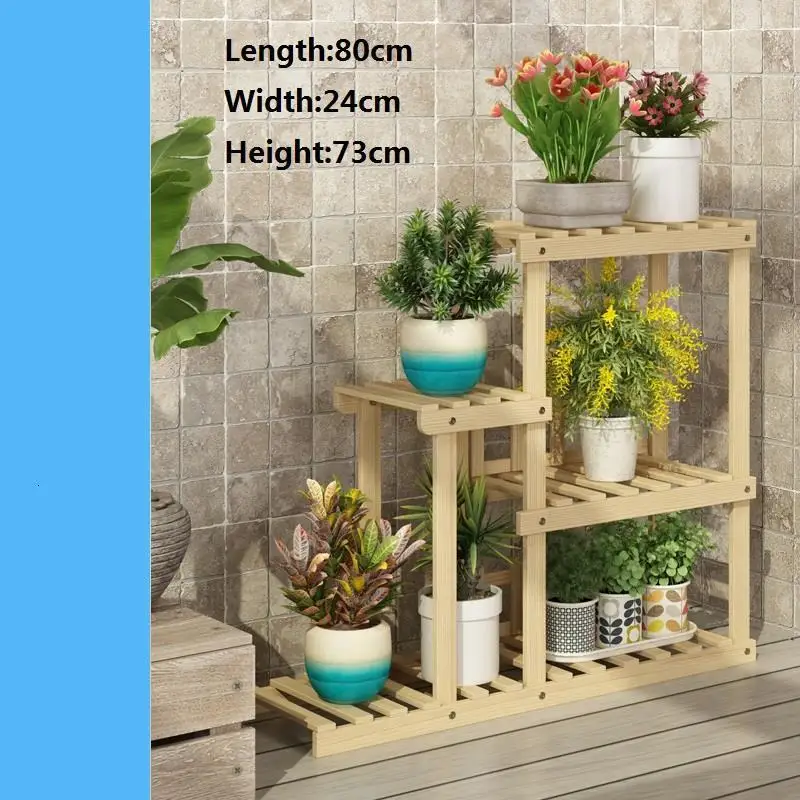 MODEL F Bunga Estante Flores Table Plantas Estanteria Para Macetas Balkon Etagere напольная Балконная стойка для балкона Цветочная Полка Подставка для растений - Цвет: MODEL F