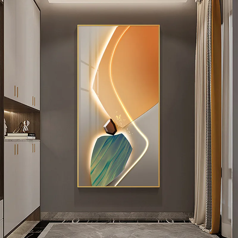 

Abstract Geometry Light Combination Nordic Modern Print Painting Wall Art Picture Poster Canvas Hotel Living Room Home Decoratio